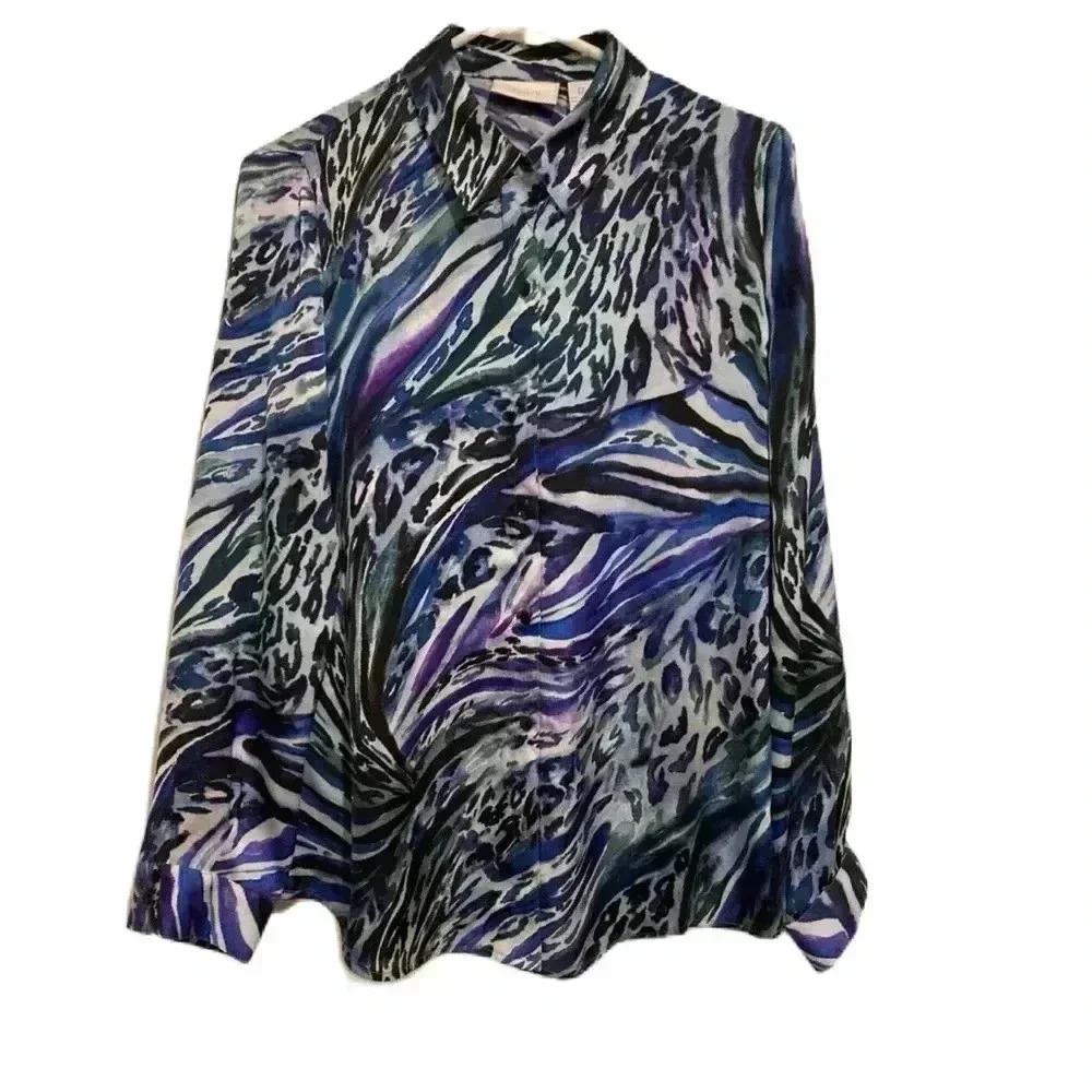 Chico’s Women’s Button-down Collared Sz. 0